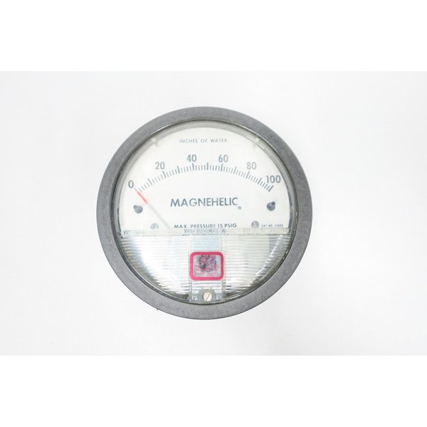 Dwyer Magnehelic 0100InH2O Pressure Gauge 2100C
